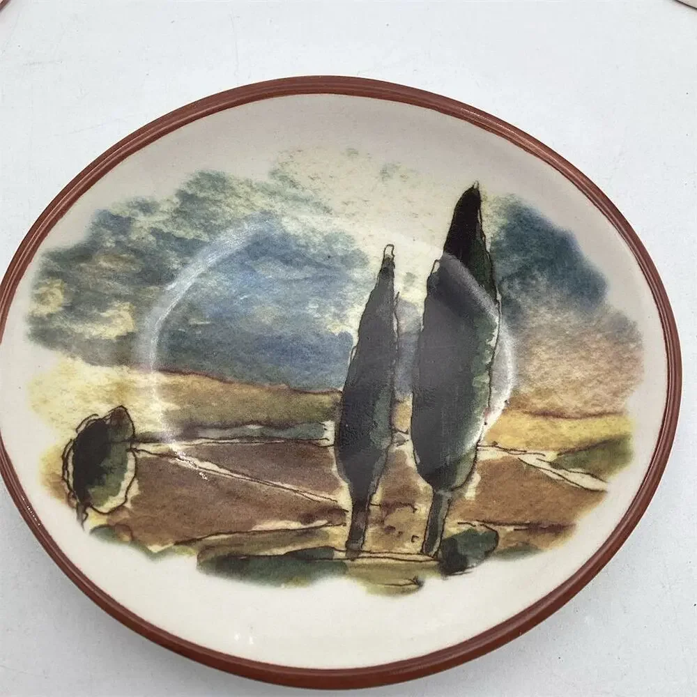 Williams‎ Sonoma Tuscan Landscape Dipping Bowls Set of 3 Multicolor